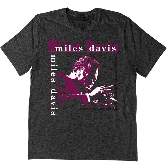 Miles Davis "Jazz Showcase" T-Shirt Charcoal Grey