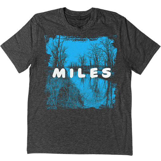 Miles Davis "New Quintet" T-Shirt In Charcoal Grey