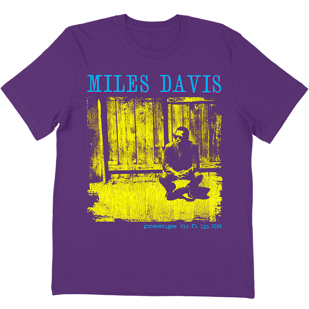 Miles Davis "Quintet Sextet" T-Shirt In Purple