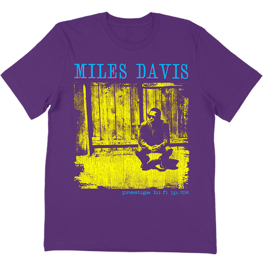 Miles Davis "Quintet Sextet" T-Shirt In Purple