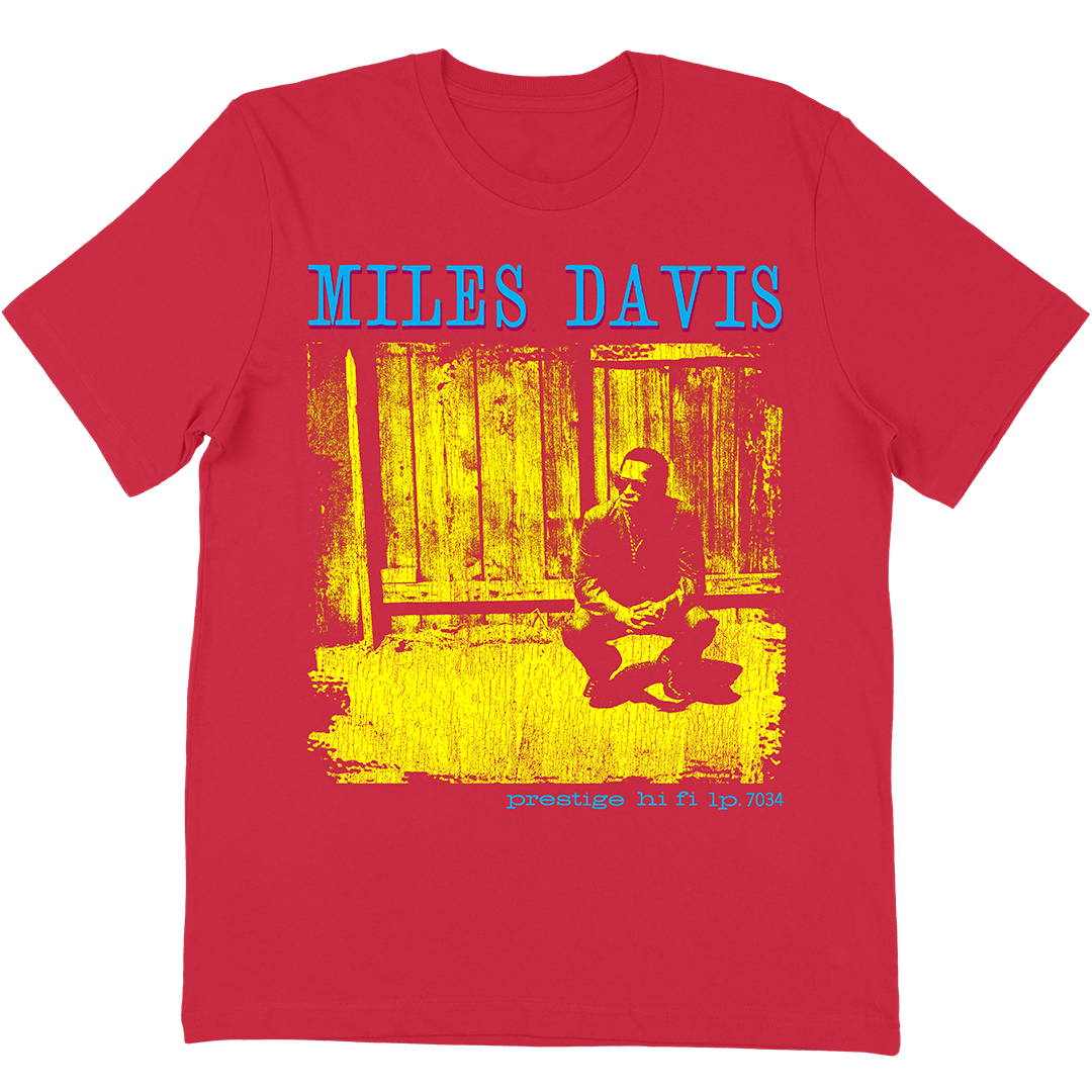 Miles Davis "Quintet Sextet" T-Shirt In Red