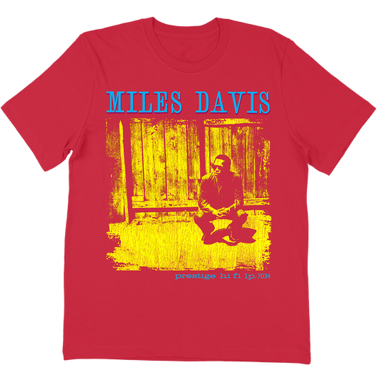 Miles Davis "Quintet Sextet" T-Shirt In Red