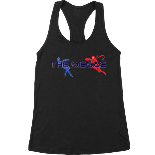 The Megas "Blue VS Red" Racerback Tank