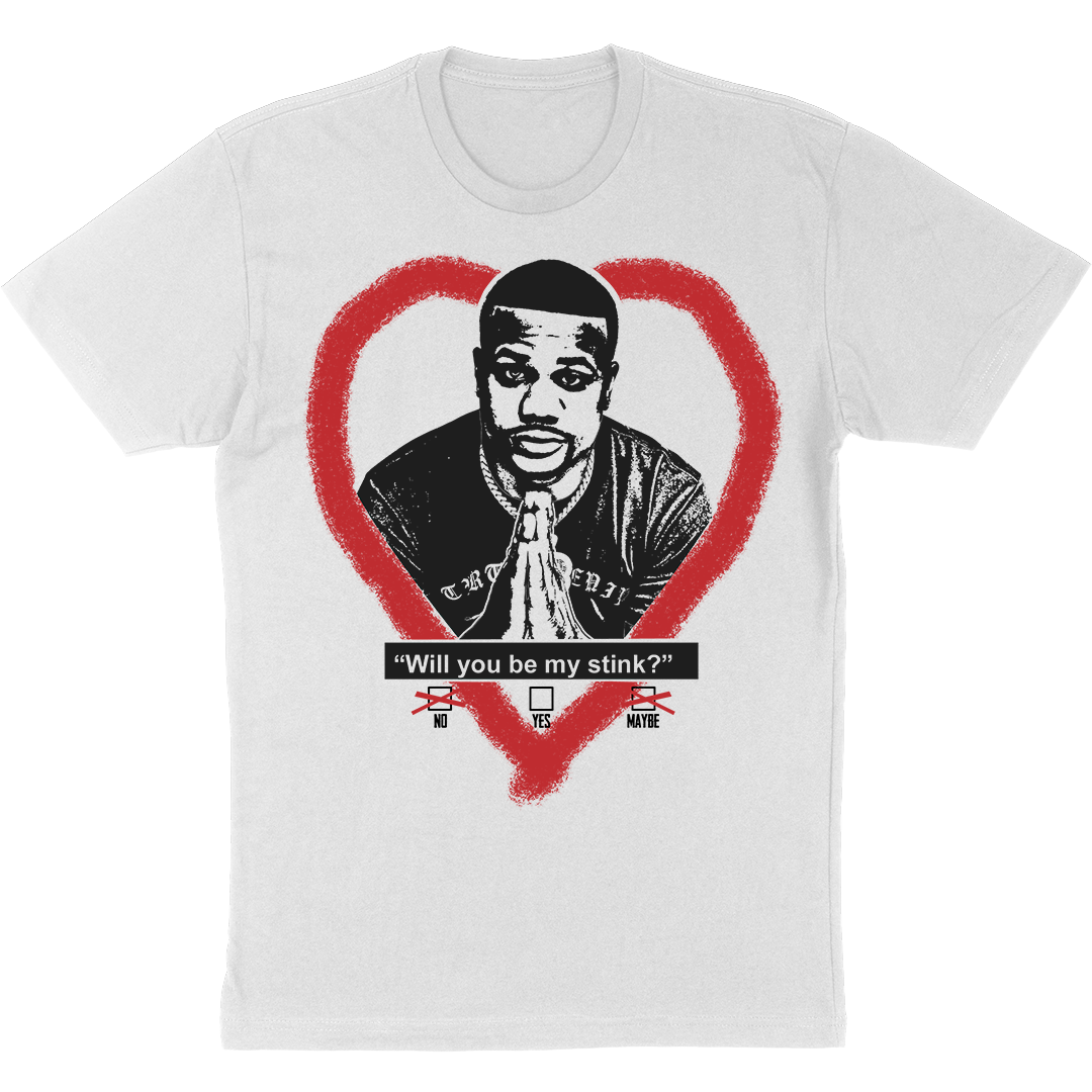 Heart Stink T-Shirt in White