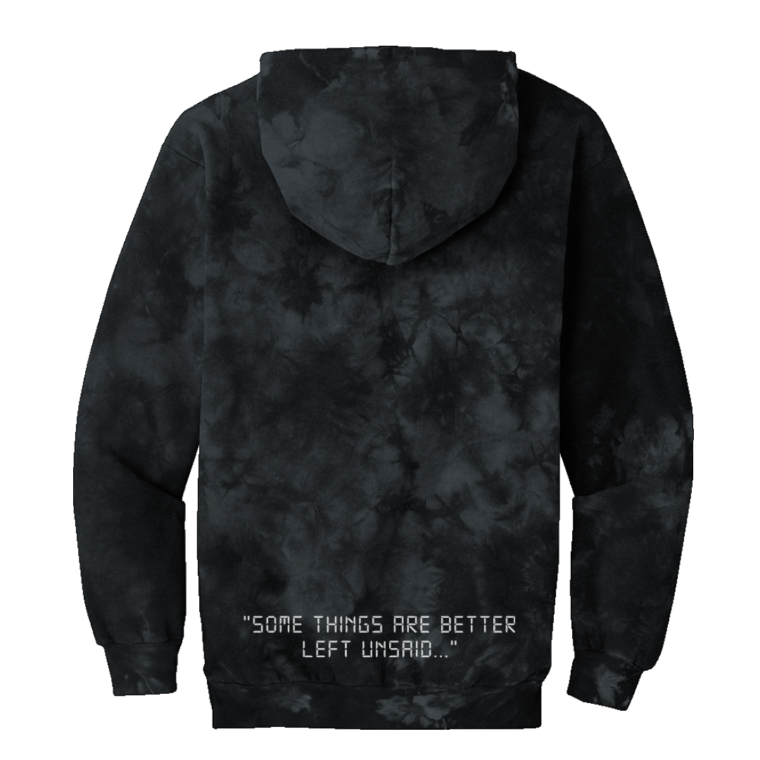 Prince Royce LLAMADA PERDIDA  Black Tie Dye Hoodie