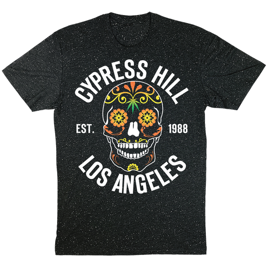 Cypress Hill "Day of the Dead" T-Shirt in Confetti Black