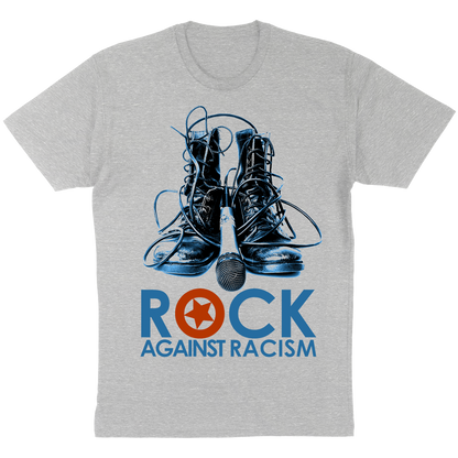 Rock Against Racism "Boots" T-Shirt in Heather White