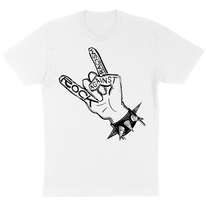 Rock Against Racism "Horn Hands" T-Shirt in White