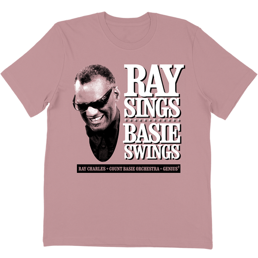 Ray Charles "Count Basie" T-Shirt In Pink