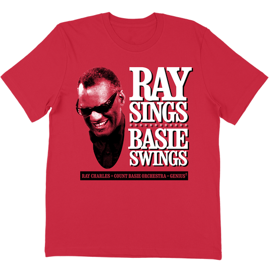 Ray Charles "Count Basie" T-Shirt In Red