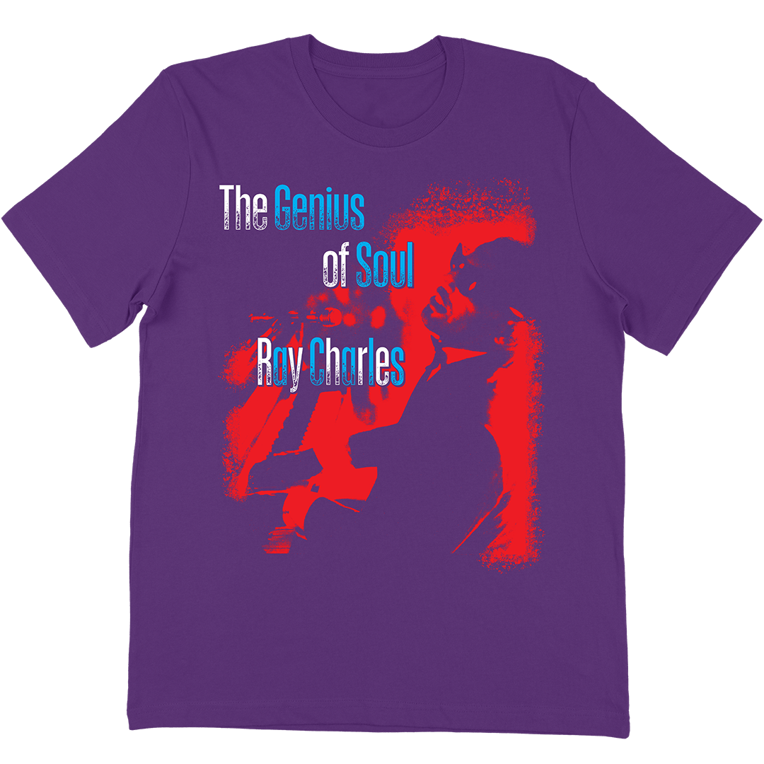 Ray Charles "Philatelic" T-Shirt In Purple