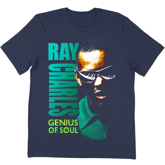 Ray Charles "Soul" T-Shirt In Navy