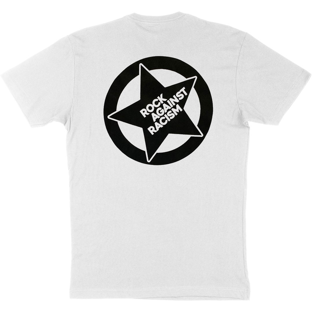 Rock Against Racism "Star Logo" T-Shirt in White