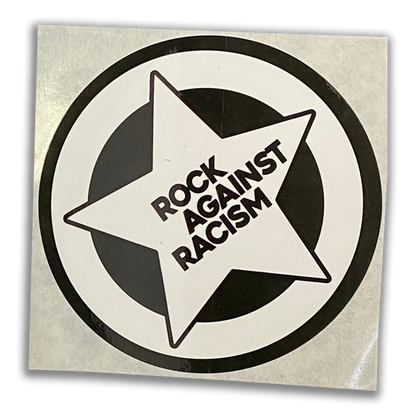 Rock Against Racism Button Rock Against Racism Sticker Pack – Rock and Roll Tshirts dot com