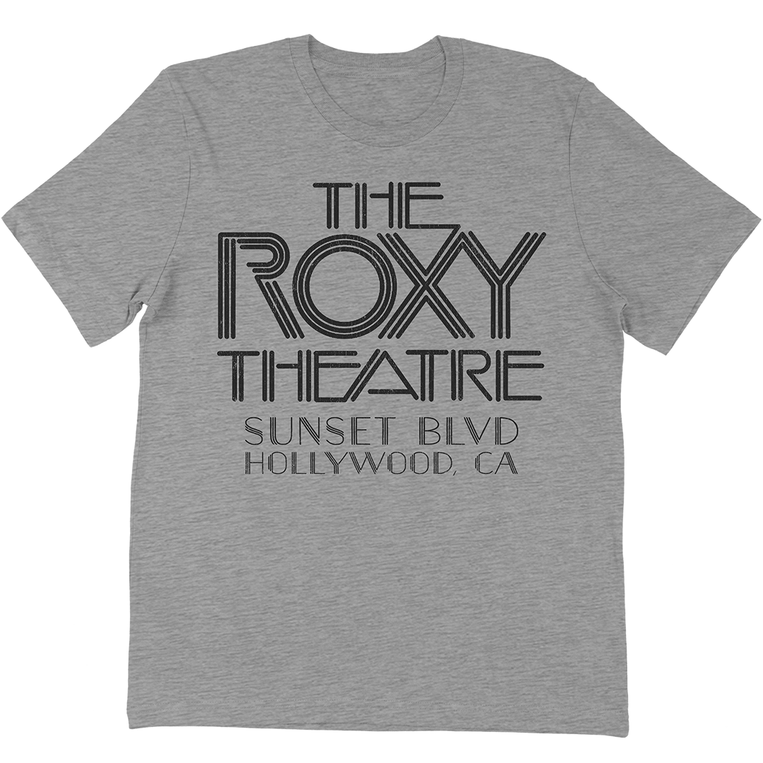 Roxy Theatre "Logo" T-Shirt in Heather Grey