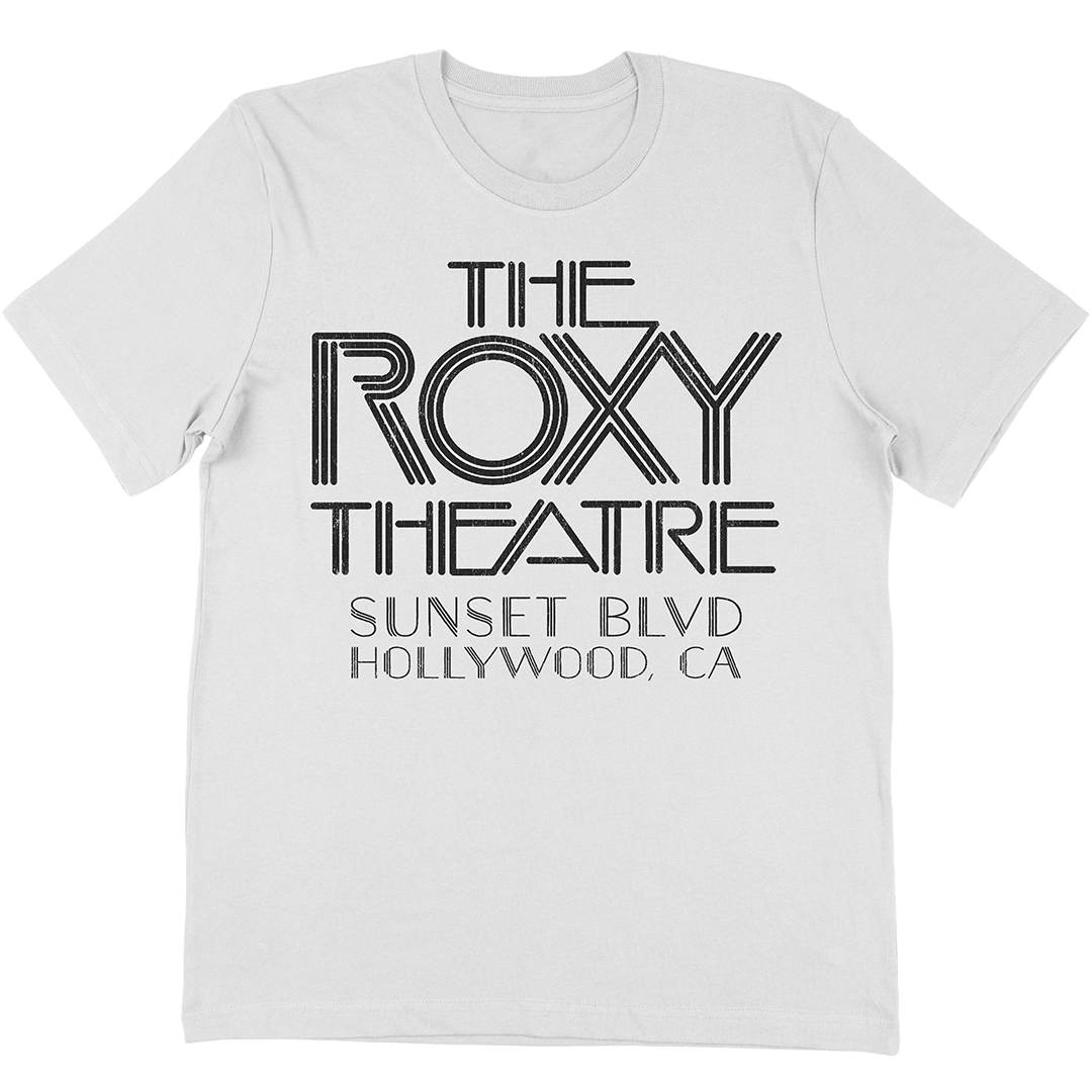 Roxy Theatre "Logo" T-Shirt in White