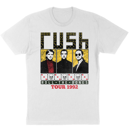 Rush "Roll the Bones" T-Shirt in White