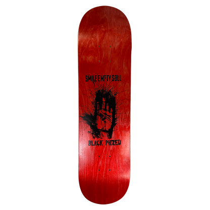 Smile Empty Soul "Black Pilled" Limited Edition Skate Deck in Red