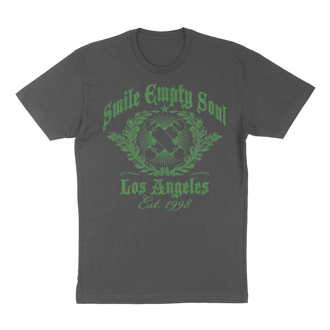 Smile Empty Soul "EST. 1998" T-Shirt in Charcoal