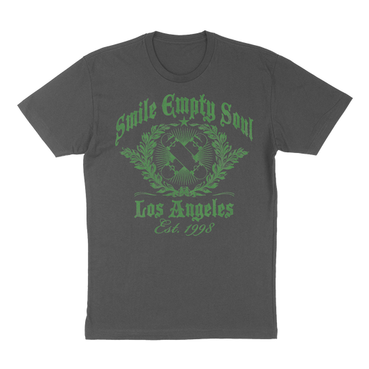 Smile Empty Soul "EST. 1998" T-Shirt in Charcoal