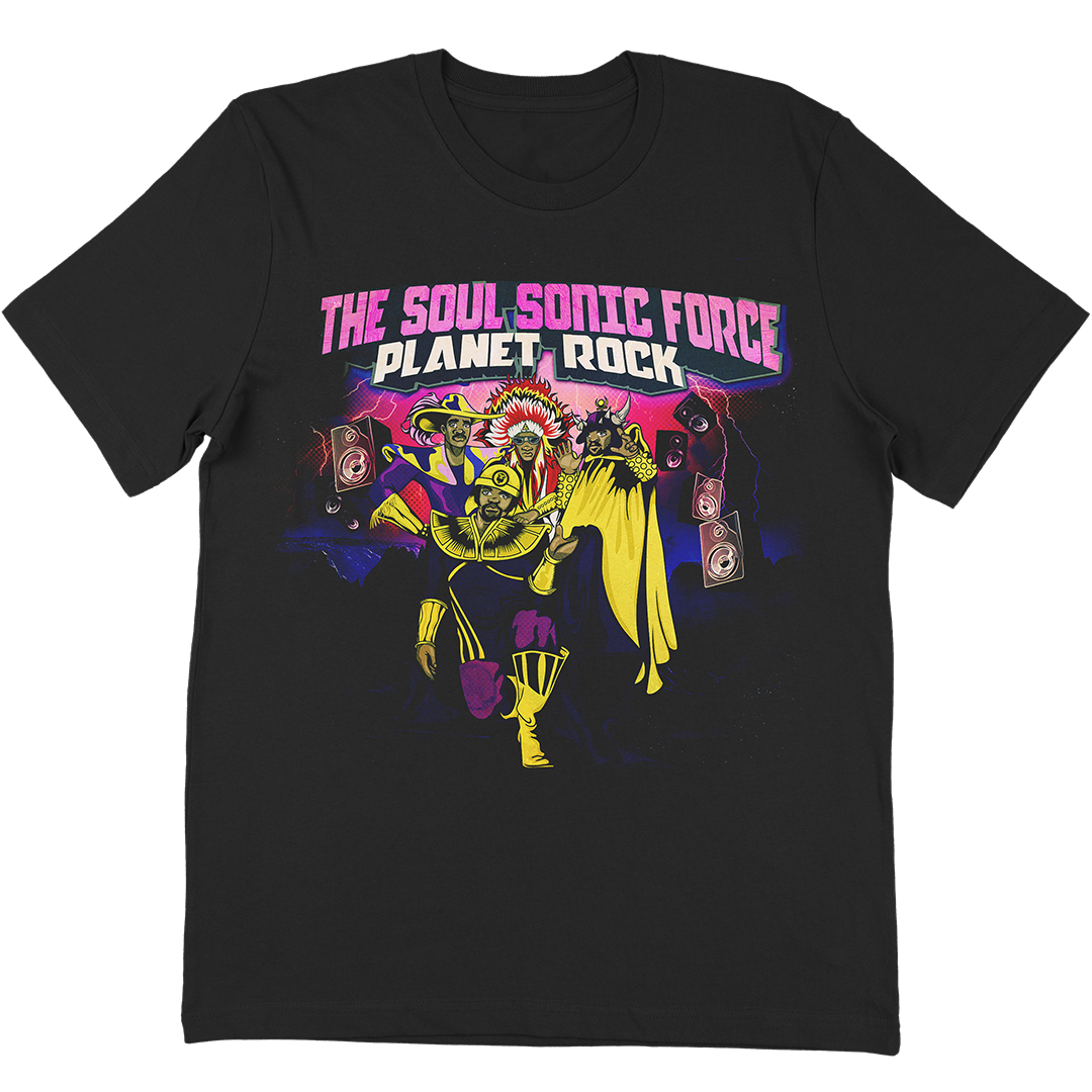 Soul Sonic Force "Planet Rock Illustration" T-Shirt