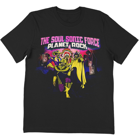 Soul Sonic Force "Planet Rock Illustration" T-Shirt