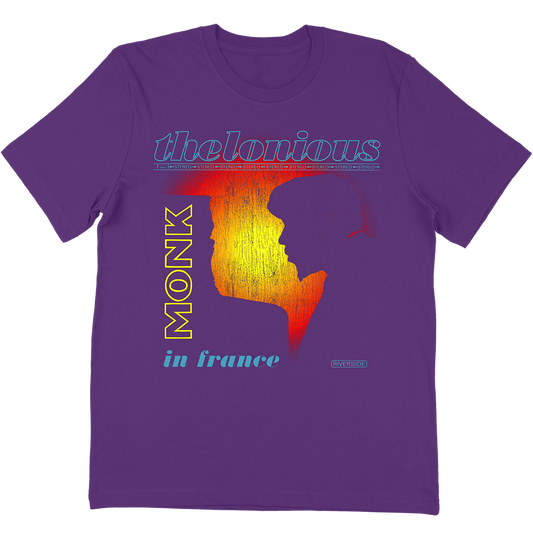 Thelonious Monk "In France" T-Shirt In Purple