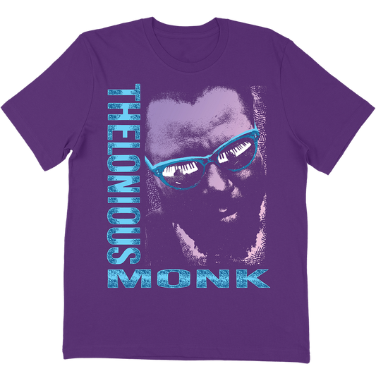 Thelonious Monk "In Italy Keys" T-Shirt In Purple