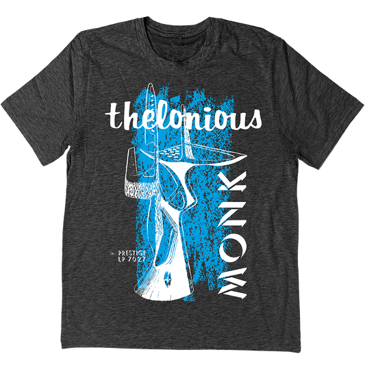 Thelonious Monk "LP 7027" T-Shirt Charcoal Grey