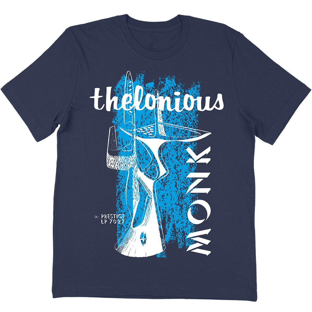 Thelonious Monk "LP 7027" T-Shirt In Navy