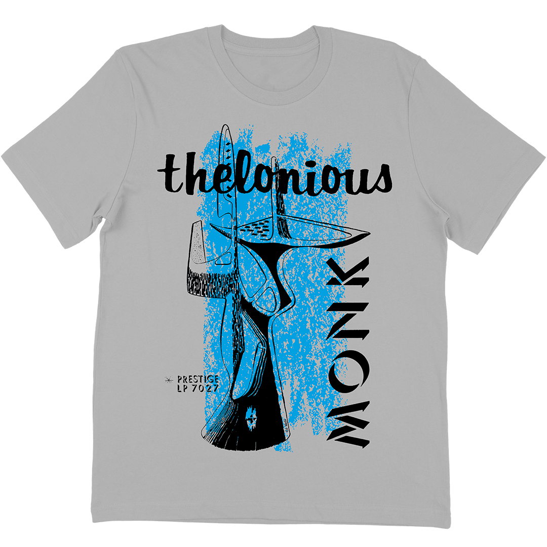 Thelonious Monk "LP 7027" T-Shirt In Silver