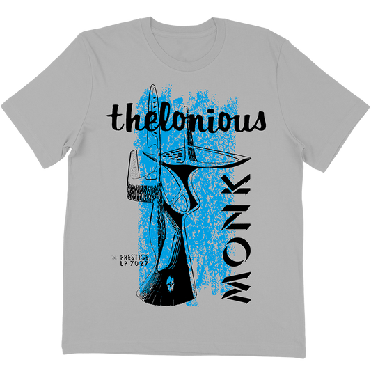 Thelonious Monk "LP 7027" T-Shirt In Silver