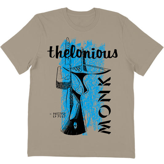 Thelonious Monk "LP 7027" T-Shirt In Tan