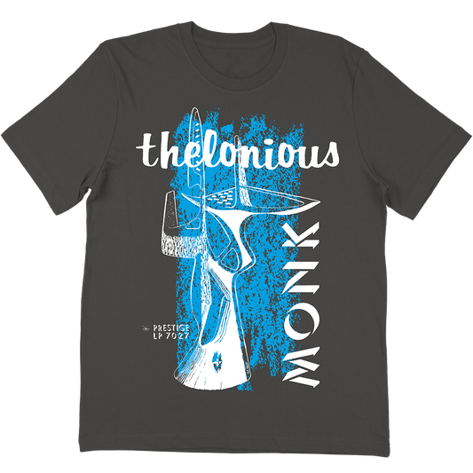 Thelonious Monk "LP 7027" T-Shirt In Vintage Black