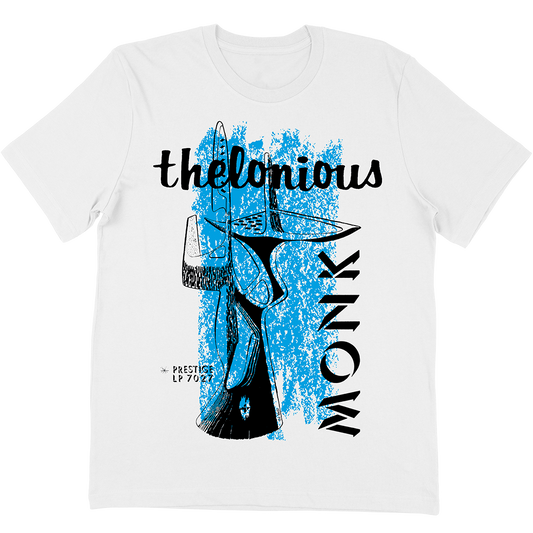 Thelonious Monk "LP 7027" T-Shirt In White