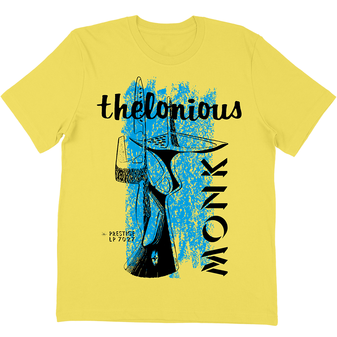 Thelonious Monk "LP 7027" T-Shirt In Yellow