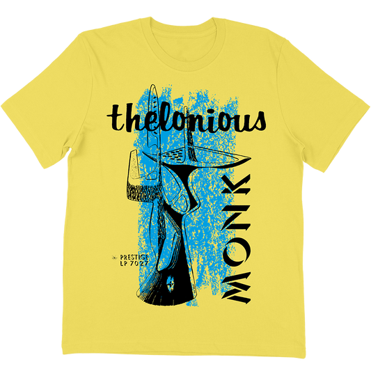 Thelonious Monk "LP 7027" T-Shirt In Yellow