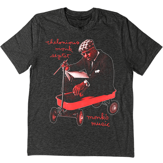 Thelonious Monk "Monk's Music" T-Shirt In Charcoal Grey