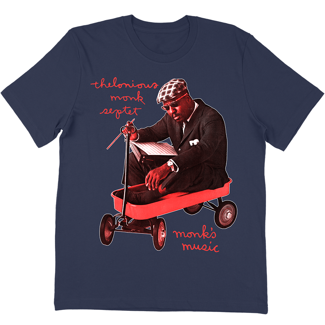 Thelonious Monk "Monk's Music" T-Shirt In Navy