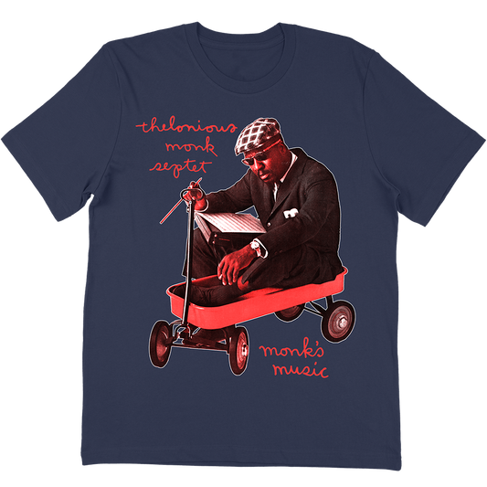 Thelonious Monk "Monk's Music" T-Shirt In Navy