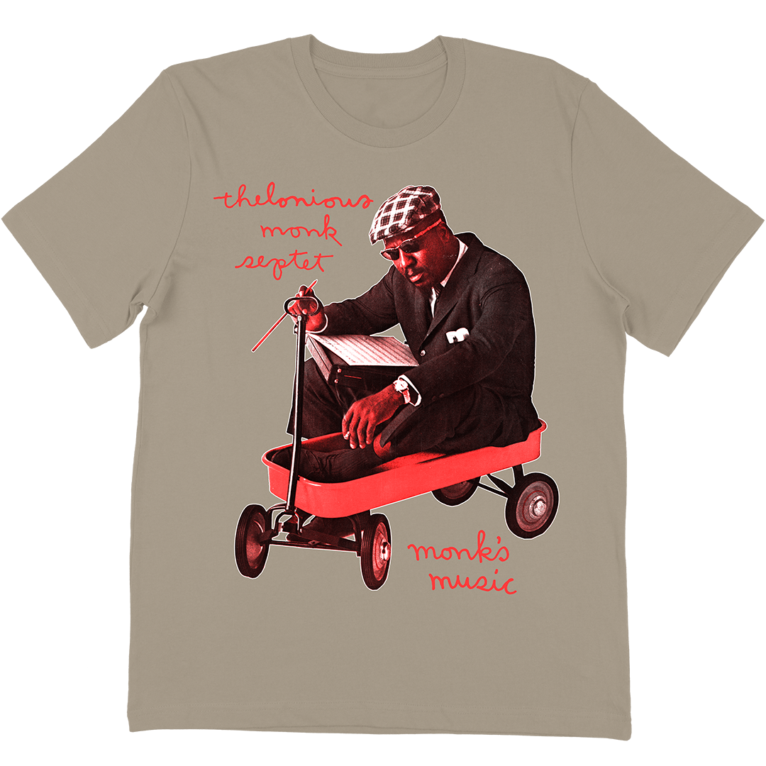 Thelonious Monk "Monk's Music" T-Shirt In Tan