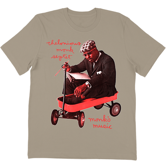 Thelonious Monk "Monk's Music" T-Shirt In Tan