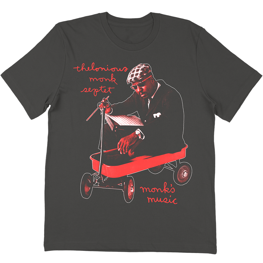 Thelonious Monk "Monk's Music" T-Shirt In Vintage Black