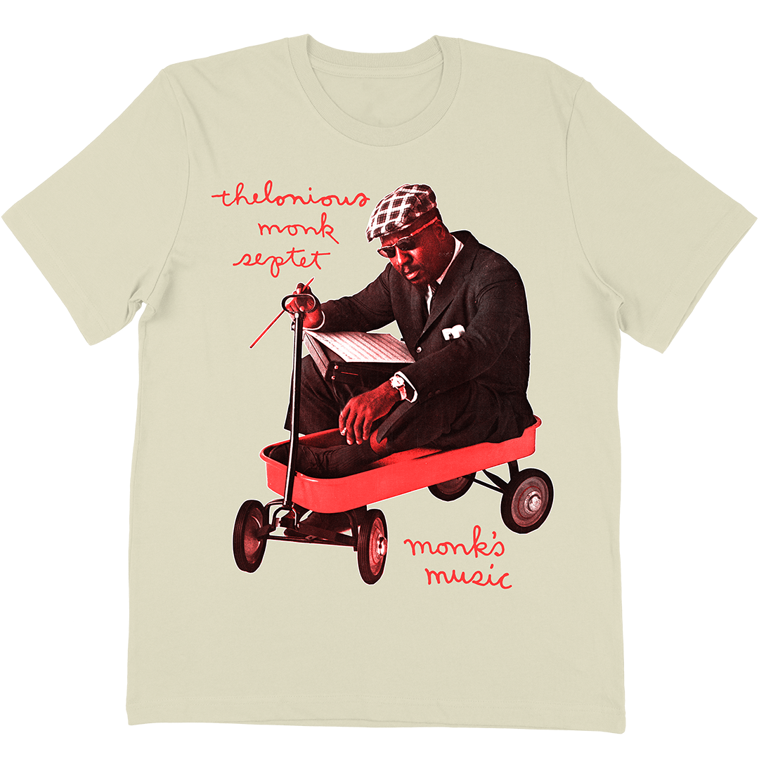 Thelonious Monk "Monk's Music" T-Shirt In Vintage White