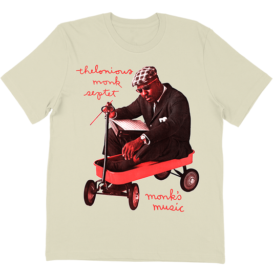 Thelonious Monk "Monk's Music" T-Shirt In Vintage White