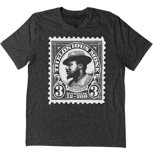 Thelonious Monk "The Unique" T-Shirt In Charcoal