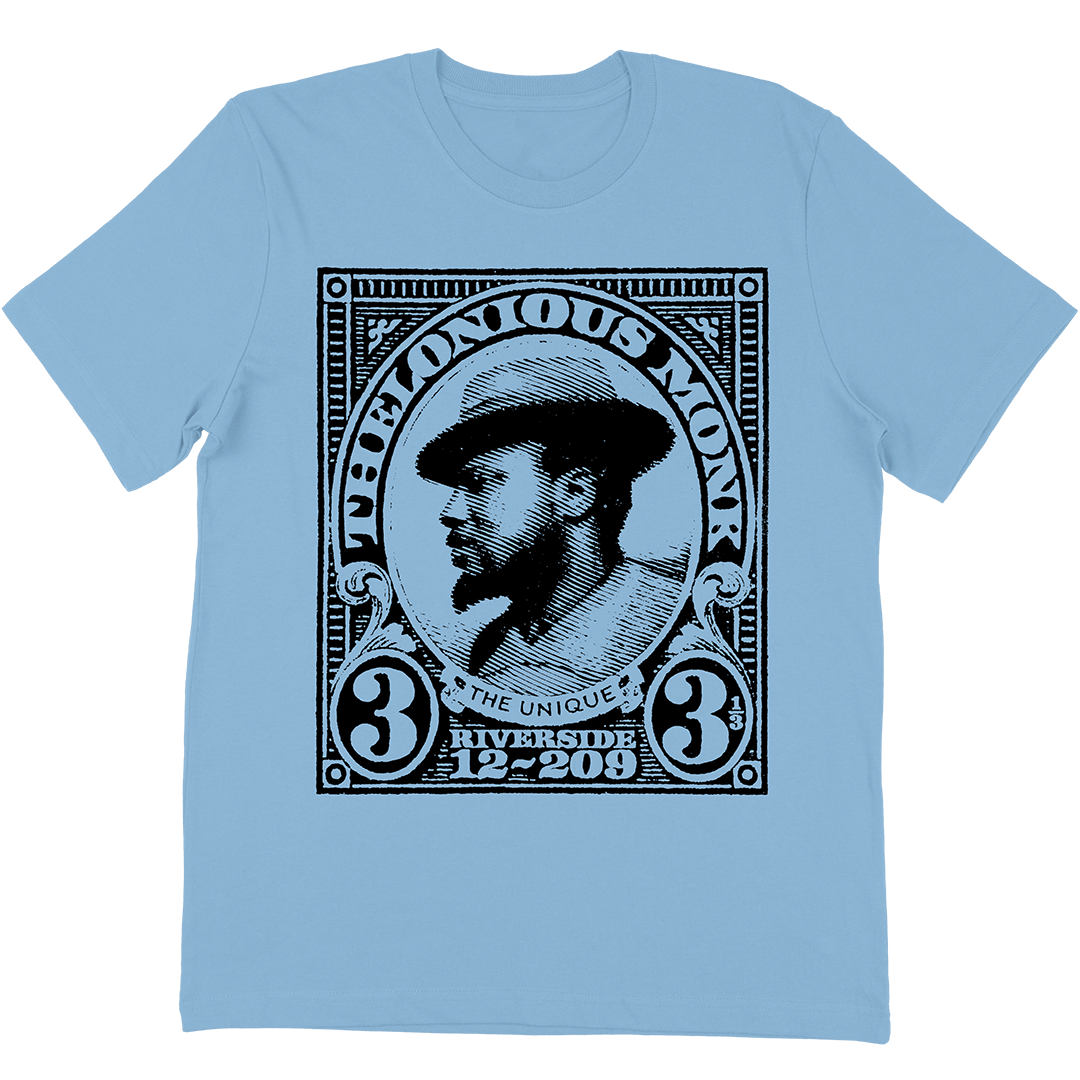 Thelonious Monk "The Unique" T-Shirt In Light Blue