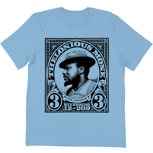 Thelonious Monk "The Unique" T-Shirt In Light Blue