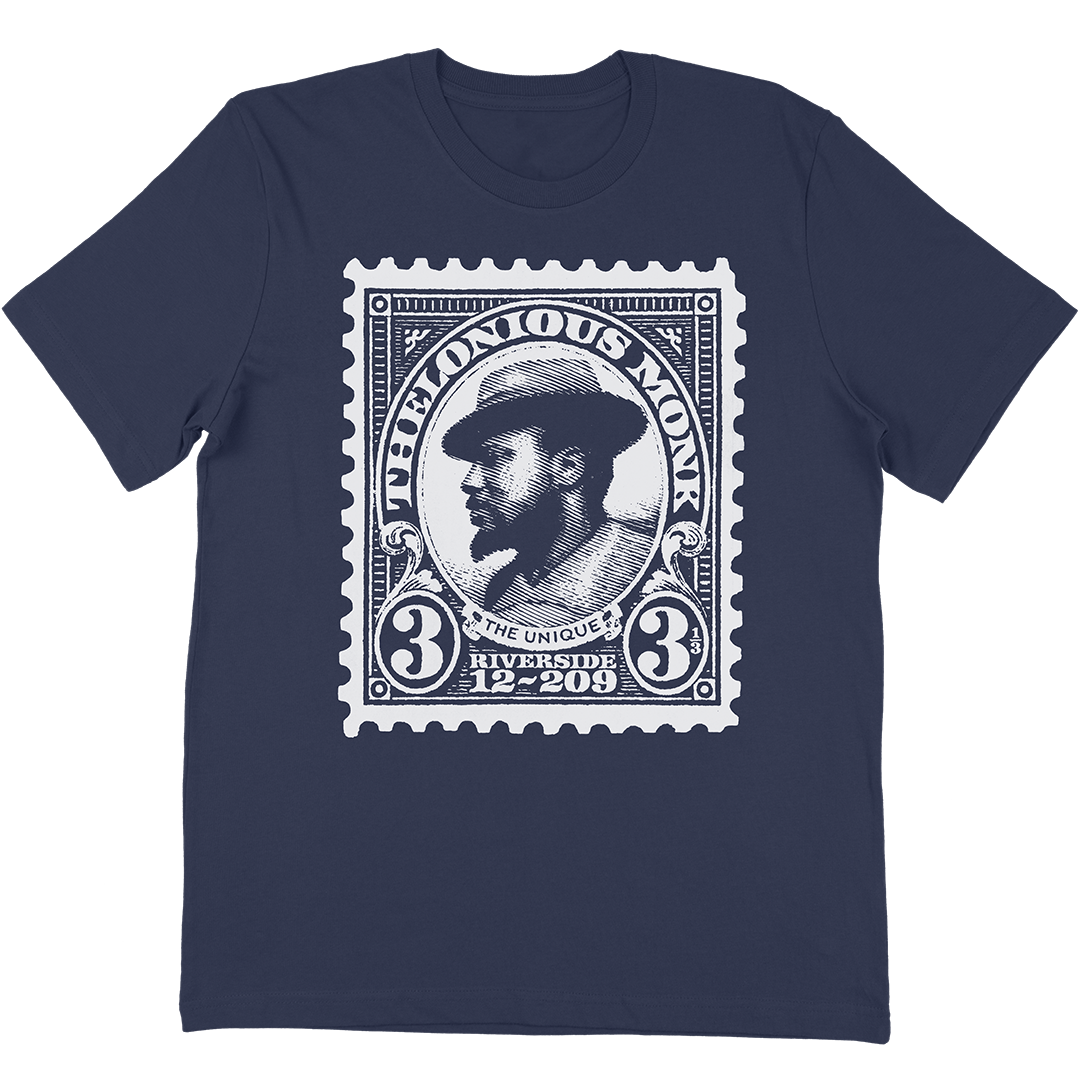 Thelonious Monk "The Unique" T-Shirt In Navy