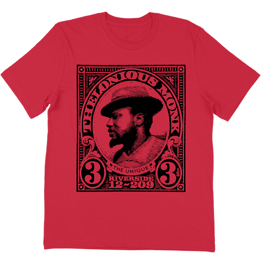 Thelonious Monk "The Unique" T-Shirt In Red